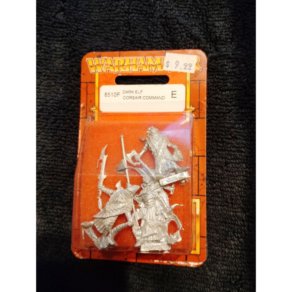 Games Workshop Warhammer Fantasy 8510f Dark Elf Corsair Command